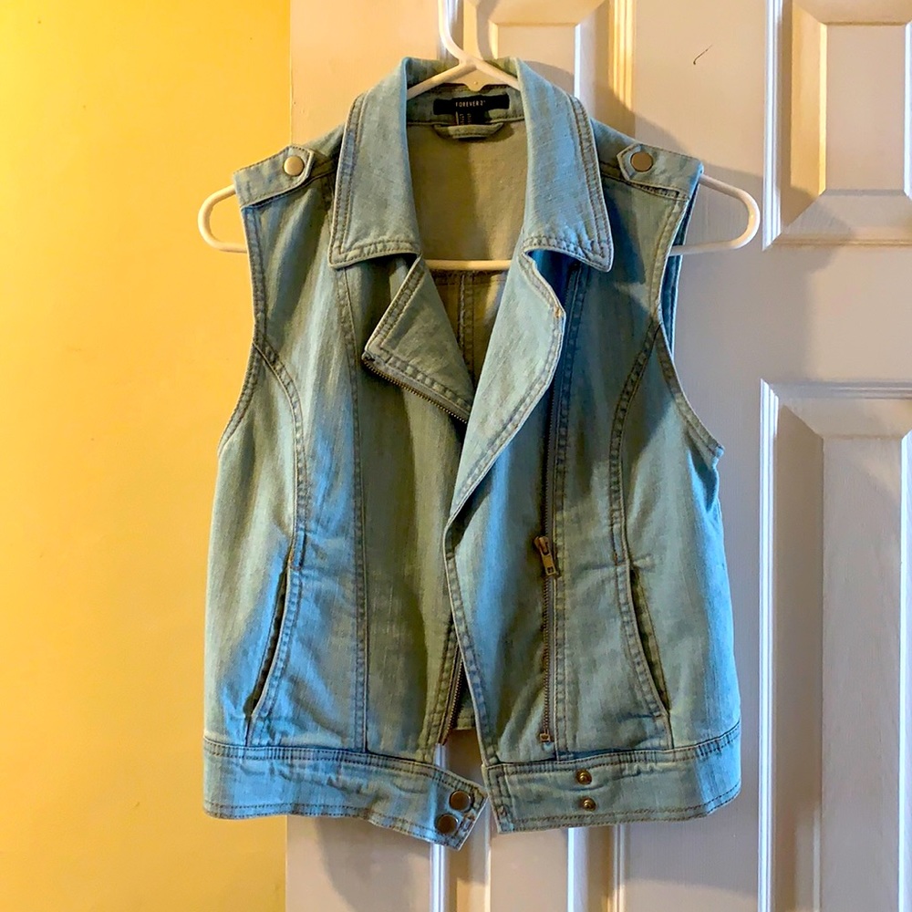 Denim vest